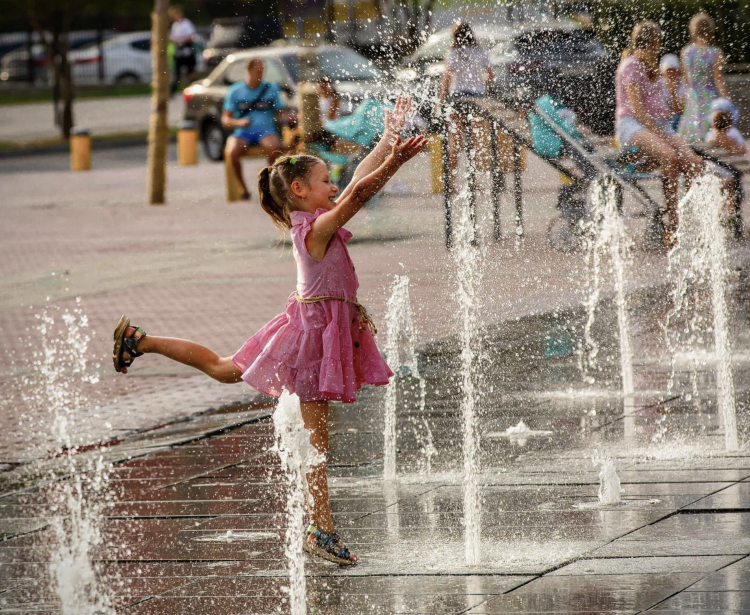 Сухой фонтан 29 струй