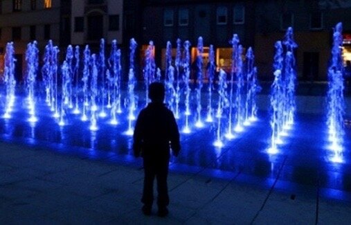 Проект фонтана 15х40 метров 36 струй