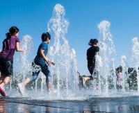 Комплект сухого фонтана 10 струй