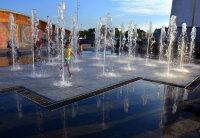 Комплект сухого фонтана 18 струй