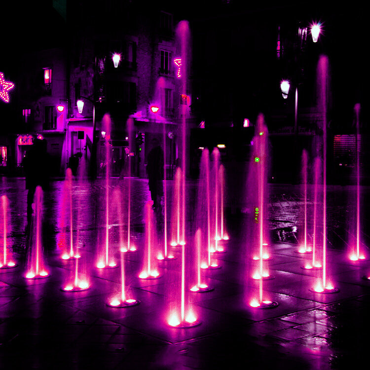 Комплект сухого фонтана 29 струй